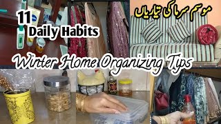 11 Tips getting my Home ready for cozy winterWinter Home Organizing Tips [upl. by Starlene]