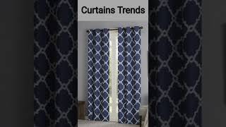 Modern Curtains Design Ideas 2023 Living Room Interior Curtain Design [upl. by Anilak]