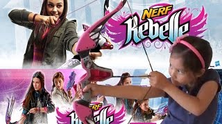 Nerf Rebelle Bow and Arrows [upl. by Zeitler]