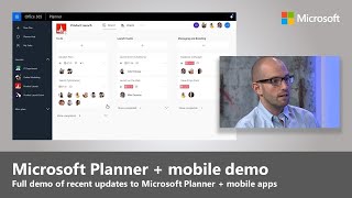 Microsoft Planner – Review of mobile apps deeper Office 365 integration  task automation [upl. by Inafetse]