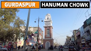 Gurdaspur Market Overview  Bata chowk To Hanuman chowk  Gurdaspur City Tour  Punjab  Tourgram [upl. by Andriette]