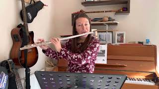 Flute Tutorial on ‘Love Song’ duet 56 in Abracadabra Flute AampC Black [upl. by Ainez]