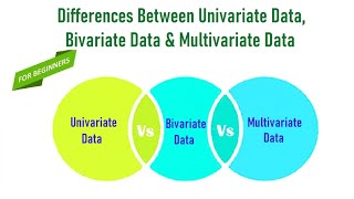 Differences Between Univariate Data Bivariate Data and Multivariate Data [upl. by Suoivatco932]