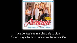 Aventura  Amor Bonito lyric  letra [upl. by Kat]