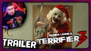 Terrifier 3 Trailer Reaction [upl. by Cleodal]