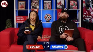 AFTV react to Odegaard goal 12 Brighton [upl. by Liuqa217]