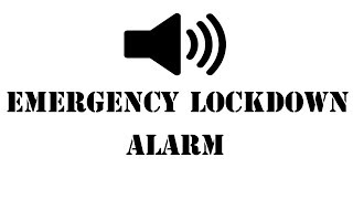 Emergency Lockdown Alarm [upl. by Leirud]