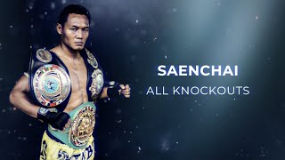 Saenchai  All Knockouts of the Legend [upl. by Herrick]