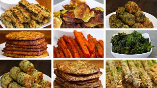 10 Easy LowCarb Veggie Snacks [upl. by Anpas]