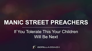 Manic Street Preachers  If You Tolerate This Your Children Will Be Next Lyric Video [upl. by Lusa]