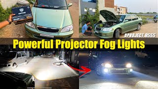 Installed Project Fog lights in project0555  GPNE Project Fog Lamp [upl. by Katti]