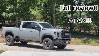 2024 GMC 2500 HD AT4X Full Review [upl. by Ennazor]