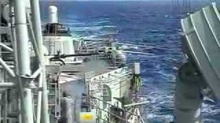 76 mm Gun Firing  HMAS Canberra [upl. by Allehc498]