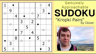 GAS Sudoku Walkthrough  Kropki Pairs by Clover 20240211 [upl. by Kcired]