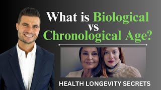 Bio Age vs Chrono Age Surprising Facts  What is Biological vs Chronological Age  Chris Mirabile [upl. by Norred307]