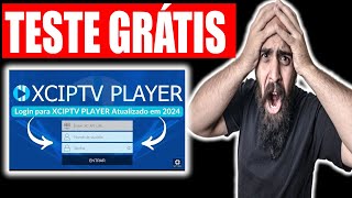 Como criar Login para XCIPTV PLAYER em 2024  Melhor Lista [upl. by Manella347]