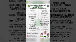 JADWAL HABIB SYECH BULAN JUNI 2024 [upl. by Page]