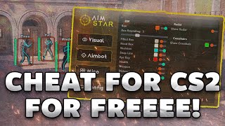 🎅 CS2 CHEATS FREE  DOWNLOAD FREE HACKS FOR CS2  EXLOADER  AIMSTAR WITHOUT VIRUS NO VAC BAN 2024 [upl. by Ahsaela424]