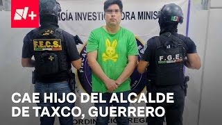 Cae el hijo del alcalde de Taxco por la presunta desaparición de una persona  En Punto [upl. by Marj189]