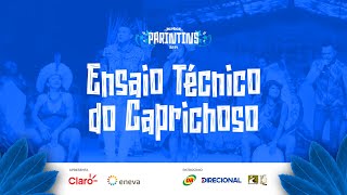 ENSAIO TÉCNICO DO CAPRICHOSO  PARINTINS 2024 [upl. by Nnaeitak299]