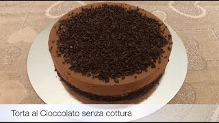 Torta al Cioccolato senza cottura [upl. by Eb]