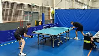 2024 NSW veterans div 2 Hung Dao vs Pavol Salanci set one [upl. by Peper]