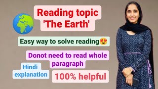 reading topic  the earth topic answers ielts reading theEarth readingpassage [upl. by Strong]