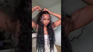 Must Have Beginner Friendly ✨ Deep Wave Wig Install 💕beluckhair foryou hairstyle wigs [upl. by Ferri]