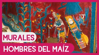 Murales de Cacaxtla quotHombres del maízquot  Cultura Olmeca [upl. by Tterab59]