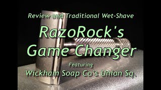 Razorock Game Changer Review and Shave [upl. by Elda]