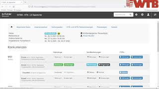 WTBErklärvideo nuTurnier Zulassungsliste veröffentlichen [upl. by Yannodrahc]