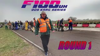 F100 Spirit of the 90s UK Karting Series Round 1 Part 2  racingwo1f [upl. by Ahseyd]