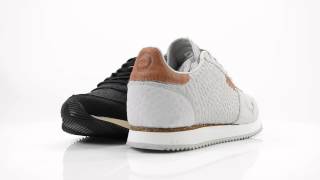 WODEN LADIES SNEAKERS YDUN CROCO GREY [upl. by Ngo484]