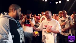 Battle Rapper Hands His Opponent an Orange  Charlie Clips vs Oshea [upl. by Altman186]