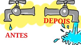 Como Tirar quotARquot Dos Canos Da Caixa Dágua  Método Simples [upl. by Alesandrini]