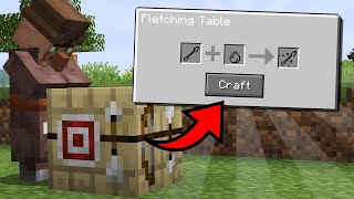 This is why Minecraft should add the fletching table in 120 [upl. by Redlac403]