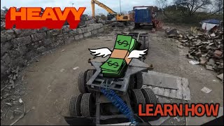 HEAVY SCRAP METAL Container hauling [upl. by Aileahcim921]