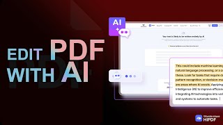 Edit PDF with AI  Online PDF editor free TheTech104 [upl. by Reviel]