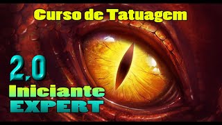 Curso de Tatuagem Iniciante EXPERT 20  APRESENTAÇÃO [upl. by Sigismundo]