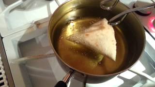 How to fry a samosa [upl. by Fabria]