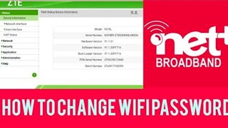 Netplus Wifi Password And Username Change  Netplus broadband Password Change netplusbroadband [upl. by Ramed]