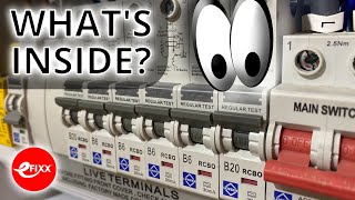 WHATS INSIDE AN RCBO  CAN YOU NAME THE KEY COMPONENTS [upl. by Nallij]