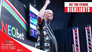 SEEDS SCATTERED  Day Two Evening Highlights  2024 European Darts Open [upl. by Radnaskela718]