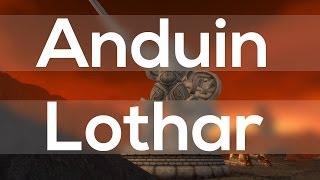 The Story of Anduin Lothar World of Warcraft Lore [upl. by Ledairam]