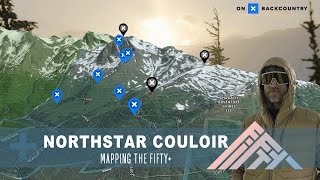 Mapping the Fifty Northstar Couloir [upl. by Ardnuahsal148]