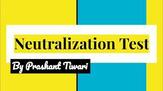 Neutralization test  Viral neutralization test  haemagglutination inhibition test  naglers rxn [upl. by Ramak971]