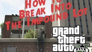 GTA 5 Online How To Recover Vehicles quotImpound Lotquot [upl. by Tien]