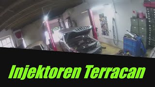 Injektor Hyundai Terracan tauschen [upl. by Frechette]