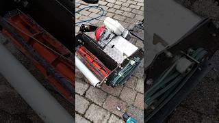 Back Lapping an Allett Buffalo REEL MOWER its possible shorts [upl. by Aicekal]