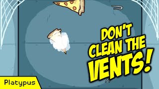 Among Us  Dont Clean the Vents on The Airship The Cleaner is Killed Shorts [upl. by Melisent]